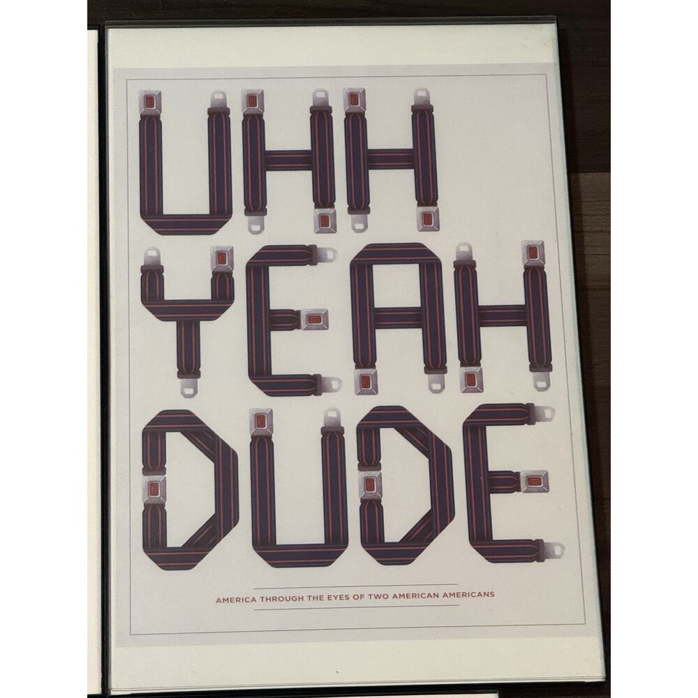 Rare Uhh Yeah Dude Podcast Posters Set 3 Framed 2016 SF Sketchfest Toronto UYD - Picture 6 of 14